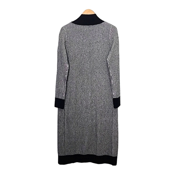 Madeleine Thompson Blossom Striped 100% Cashmere Cardigan size S - Picture 5 of 5